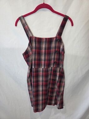 Wild Fable Womans Size M PLAID Mini Dress